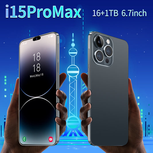 i15 promax الهواتف الذكية 16 + 1tb التجارة الخارجية بقعة مصنع باسم الروبوت الهواتف الذكية بالجملة